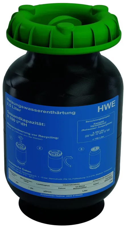 comfort-Kartusche Typ HWE 2,5 Liter Nr. 3200.00.882