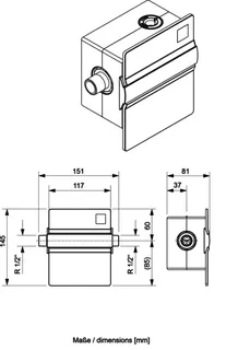 comfort-Anschlussblock DN 20 Schnitt- stelle für Steuereinheit Nr. 3210.20.882 – Bild 2