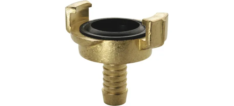 Schlauchst. m. Schnellkupplung MS roh Nockenweite 40 mm für Schlauch 3/4"
