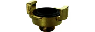 Gewindest. mit Schnellkupplung MS roh Nockenweite 40 mm Außengewinde 1"