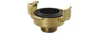 Gewindest. mit Schnellkupplung MS roh Nockenweite 40 mm Außengewinde 1/2"