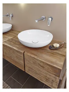 Kaldewei WB MIENA WASCHTISCH-SCHALE Mod.3193,d :310mm,warm grey 60,Perl-Effekt,oÜL – Bild 4