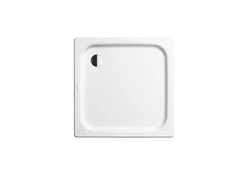 Duschfläche 90x90x6,5cm more4YOU, weiß, Invisible Grip