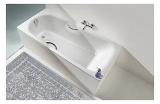 Kaldewei Badewanne SANIFORM PLUS Mod.360-1,1400x700mm ,alpinweiß,Invisible Grip – Bild 2
