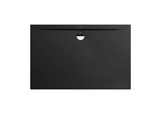 Kaldewei Duschwanne SUPERPLAN ZERO Mod.1576-1NP,800x 1400mm,schwarz matt 100,Secure Plus