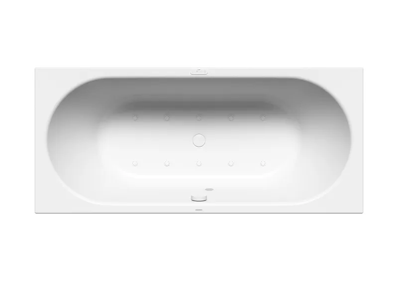 Kaldewei Badewanne CLASSIC DUO Mod.110 SOUL,1800x800 mm,alpinweiß matt,links,alpwm
