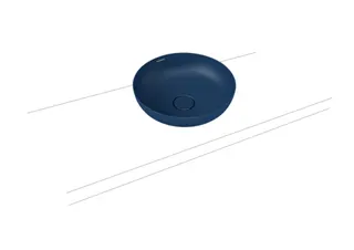 Kaldewei WB MIENA WASCHTISCH-SCHALE Mod.3193,d :310mm,navyblue matt,Perl-Effekt,oÜL – Bild 2