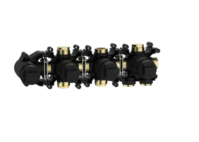 MODUL7 Einbaukörper PUSH-Thermostat 2 Verbraucher
