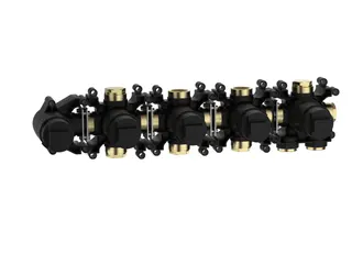 MODUL7 Einbaukörper PUSH-Thermostat 3 Verbraucher