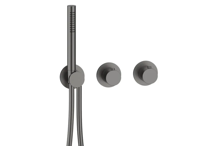 MODUL7 Thermostat-Farbset 1 Verbraucher Black Steel
