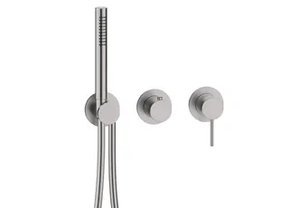 MODUL7 Hebelmischer-Farbset 2/3 Verbraucher Edelstahl