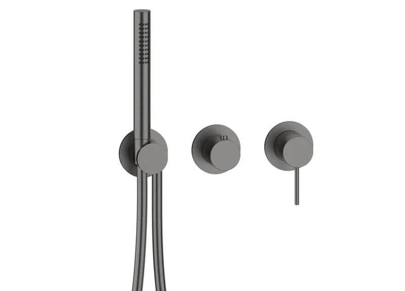 MODUL7 Hebelmischer-Farbset 2/3 Verbraucher Black Steel