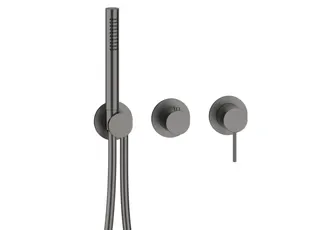 MODUL7 Hebelmischer-Farbset 2/3 Verbraucher Black Steel