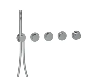 MODUL7 PUSH Thermostat-Farbset 3 Verbraucher Chrom
