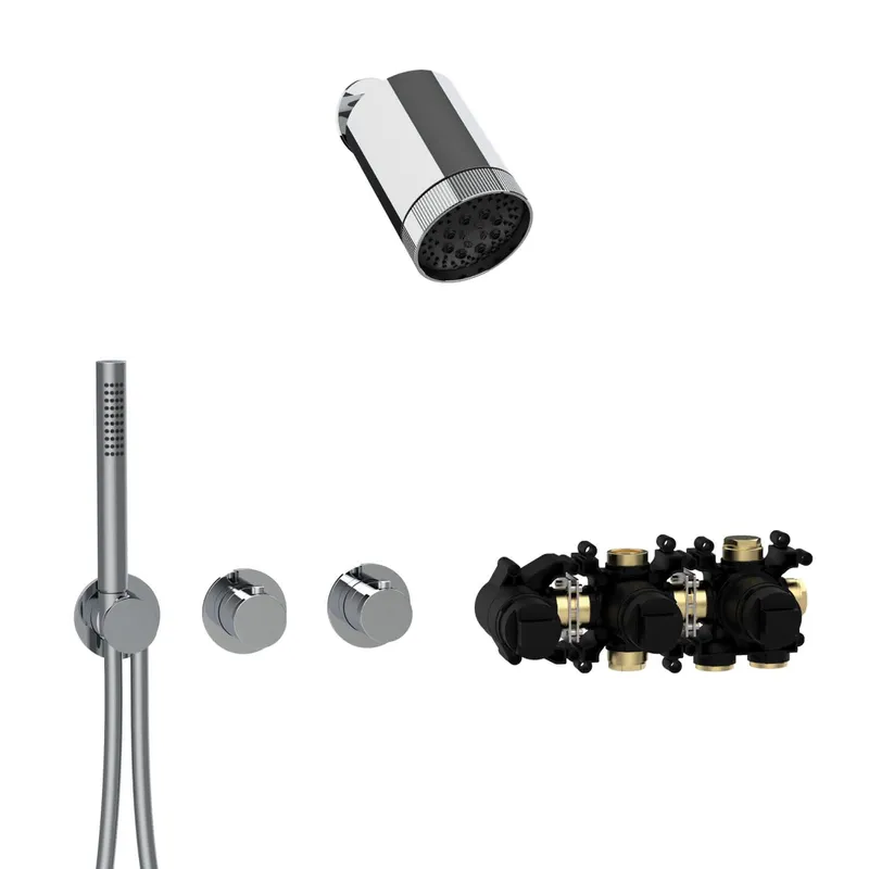 MODUL7 Thermostat-Set T-SP3 SPOT Multi Chrom