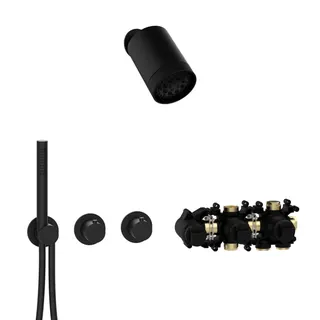MODUL7 Thermostat-Set T-SP3 SPOT Multi Schwarz matt