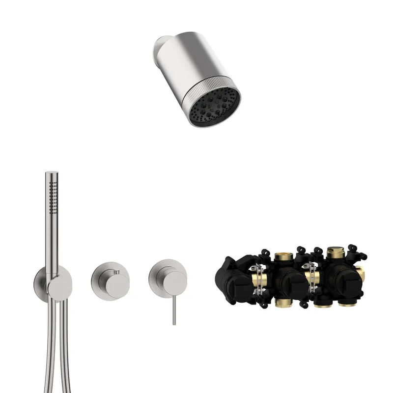 MODUL7 Hebelmischer-Set H-SP3 SPOT Multi Edelstahl
