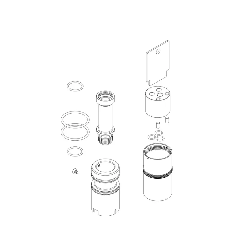 MODUL7 Verlängerung 30mm Hebelmischer Brausehalterset 1 Verbraucher