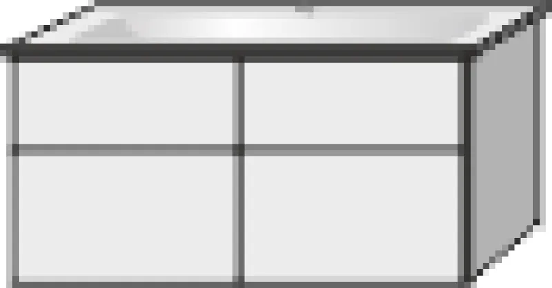 SA Set Keramik-Waschtisch 3way (BR327) 591x1155x477 Eiche-Kansas