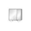 SA Alu-Spiegelschrank MILO Reflection (AU032) 750x800x168 Eiche-Nebraska – Bild 3