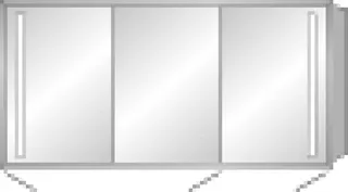 SA Alu-Einbau-SPS WILMA Reflection (AU309) 750x1549x173 Aluminium-farbig – Bild 2