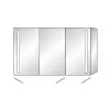 SA Alu-Spiegelschrank ALEX Reflection (AU316) 750x1200x172 – Bild 4