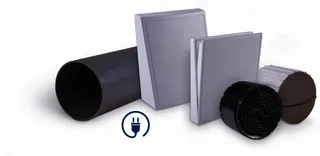 Pluggit iconVent 175 - Basis Komplettset