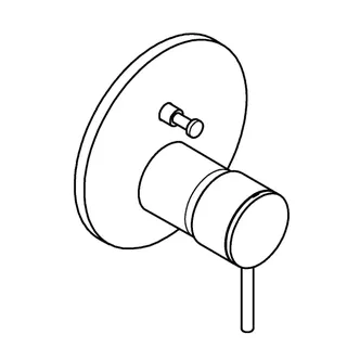 GROHE EH-Wannenbatterie Atrio 24355 FMS für 35604 warm sunset gebürstet – Bild 4