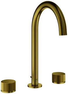 GROHE 3-L-Waschtisch-Batterie Atrio Private C. 20595 Knopfbetätigung cool sunrise geb.