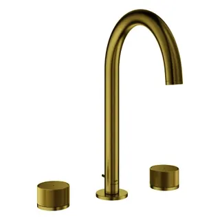 GROHE 3-L-Waschtisch-Batterie Atrio Private C. 20595 Knopfbetätigung cool sunrise geb. – Bild 2