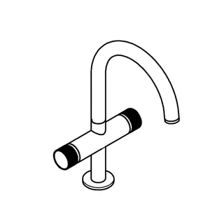 GROHE Waschtisch-Einlochbatt. Atrio Private C. 21138 L-Size Knopfbetät. cool sunrise gb – Bild 3