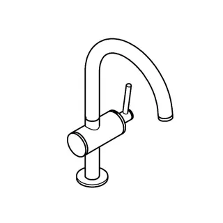 GROHE Einhand-Waschtischbatterie Atrio 24362 L-Size warm sunset gebürstet – Bild 3