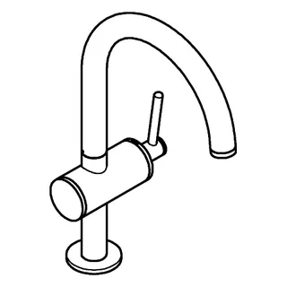 GROHE Einhand-Waschtischbatterie Atrio 24362 L-Size warm sunset gebürstet – Bild 4