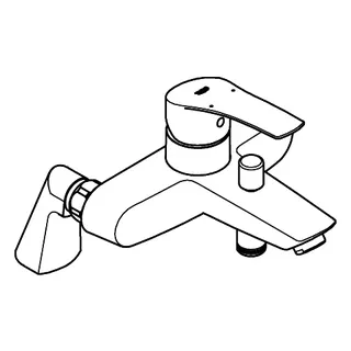 GROHE EH-Wannenbatt. Eurosmart 33303_3 Standmontage Eco-Override-Stop chrom – Bild 3