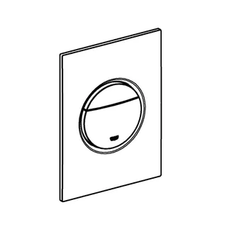 GROHE WC-Betätigung Nova Cosmopolitan S 37601 2-M./Start & Stopp phantom black – Bild 3