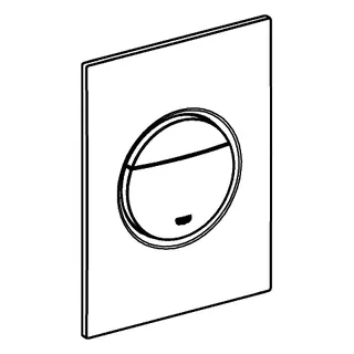 GROHE WC-Betätigung Nova Cosmopolitan S 37601 2-M./Start & Stopp phantom black – Bild 4