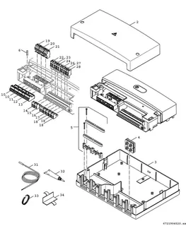 BOSCH Mischermodul MM 200, 246x184x61 für 2 Heizkreise, inkl. 2 Anlegefühler – Bild 2