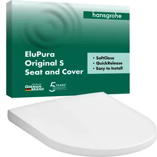 HG WC Sitz EluPura Original S mit SoftClose/QuickRelease weiß