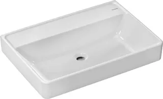 Hansgrohe Waschtisch Xanuia Q 700x480mm ohne Hahnloch u.Überlauf, SMC weiß