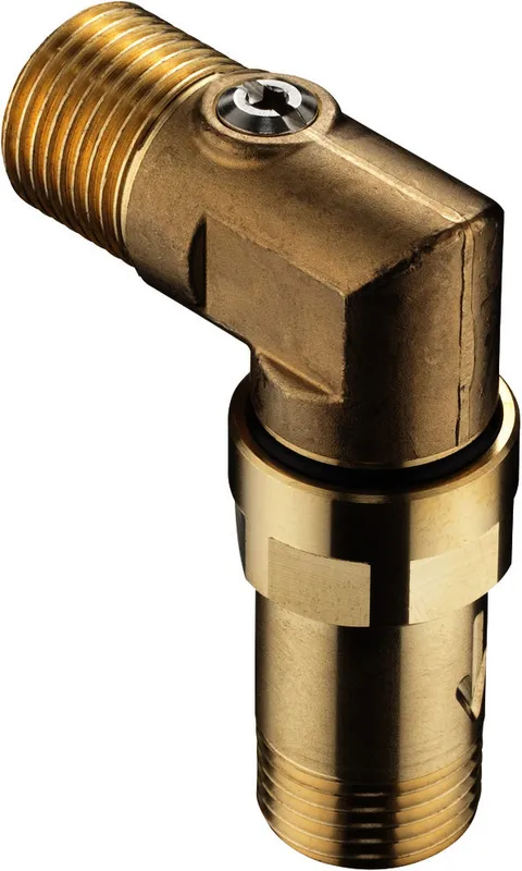 Hansgrohe Schlauchanschlußwinkel Pharo 1/2 mit Absperrung