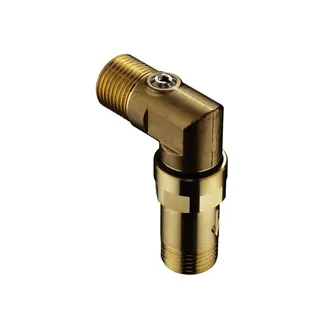Hansgrohe Schlauchanschlußwinkel Pharo 1/2 mit Absperrung – Bild 2