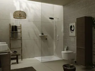 Hansgrohe Wand WC Set EluPura S 540 mm AquaFall Flush w.WC-Sitz SC/QR wh – Bild 3