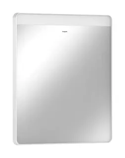 Hansgrohe Spiegel Xarita Lite Q 600/30 m.hor.LED Beleuchtung Wandschalter MW – Bild 2