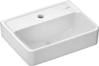 HG Handwaschbecken Xanuia Q 450x340 mm m.Hahnloch ohne Überlauf weiß