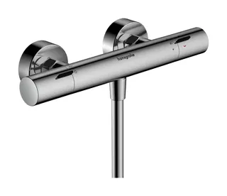Hansgrohe Thermostat Ecostat Fine Brausenmischer Aufputz DN15 chrom – Bild 2