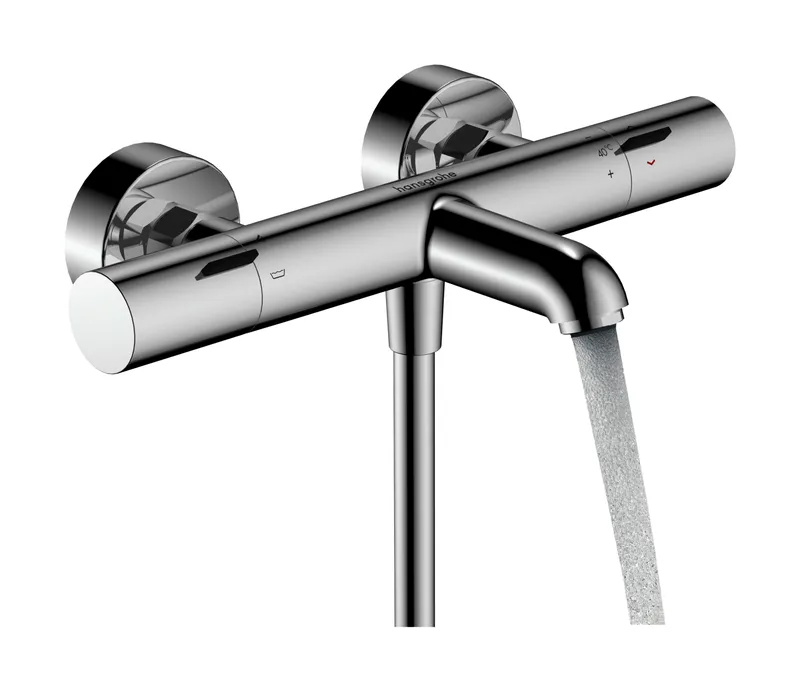 Hansgrohe Thermostat Ecostat Fine Wanne Aufputz DN15 chrom