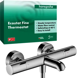 Hansgrohe Thermostat Ecostat Fine Wanne Aufputz DN15 chrom – Bild 3