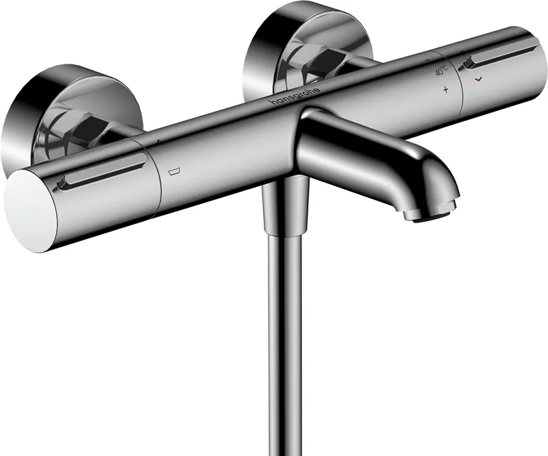 Hansgrohe Thermostat Ecostat Element Wanne Aufputz DN15 chrom
