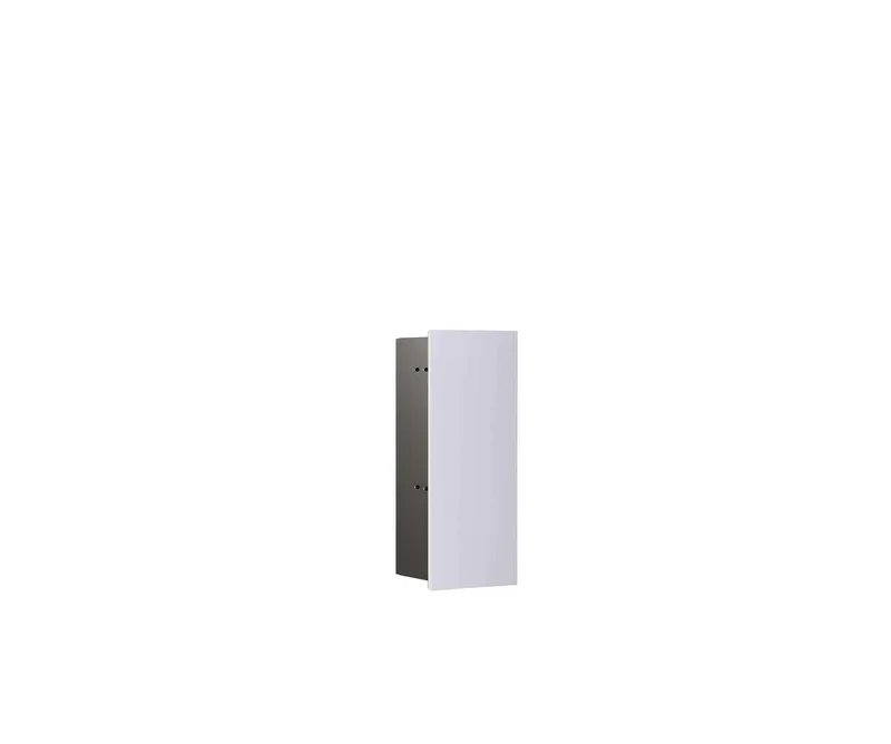 Emco Bürstengarnitur-Modul asis pure 28405 Unterputz, Anschlag rechts 435mm we matt