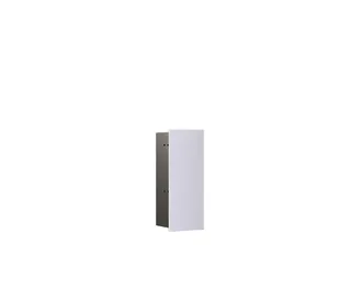 Emco Bürstengarnitur-Modul asis pure 28405 Unterputz, Anschlag rechts 435mm we matt